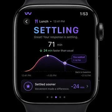 Settling Response on Apple Watch