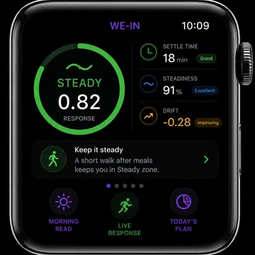 Steady Response on Apple Watch